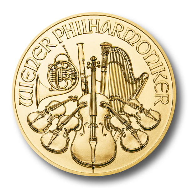 Wiener Philharmoniker Österreich 1/2 oz Goldmünze (div.)