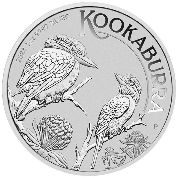 1 Dollar Australien - Kookaburra 1 oz Silbermünze (2023)