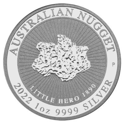 1 Dollar Australien - Nugget - Little Hero 1 oz Silbermünze (2022)