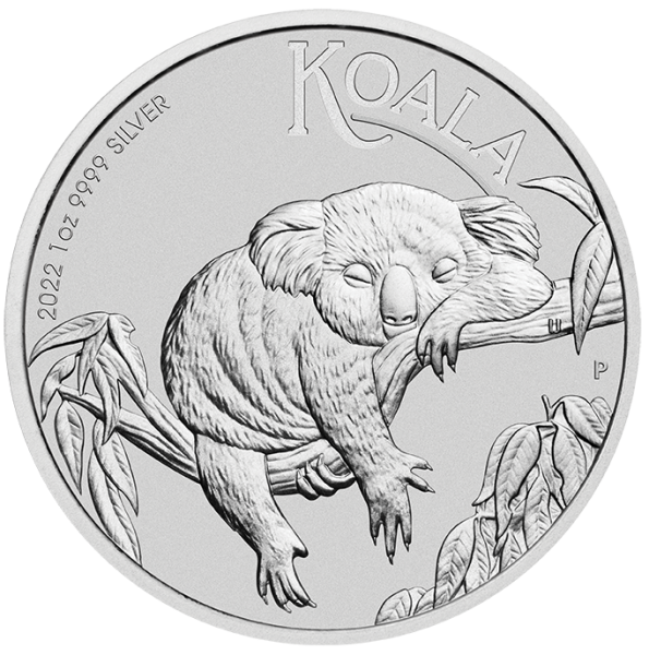 1 Dollar Australien - Koala 1 oz Silbermünze (2022)