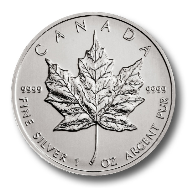 5 Dollar Maple Leaf Kanada 1 oz Silbermünze (div.)